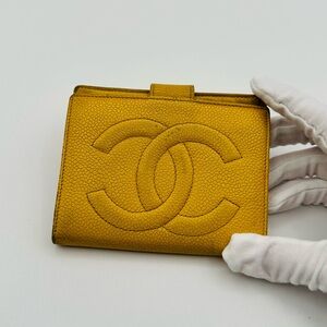 Chanel Caviar CC Leather wallet